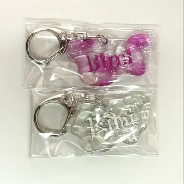 Bimi -Splash- 랜덤 WAVE KEYRING 핑크 화이트
