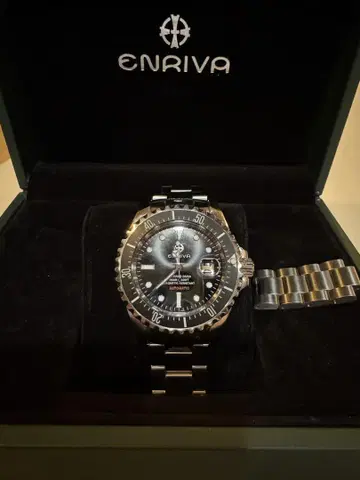 ENRIVA 오토매틱 다이버 워치 1000m 방수
