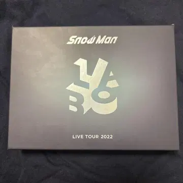 SnowMan LIVE TOUR 2022 Labo. 초회판 DVD