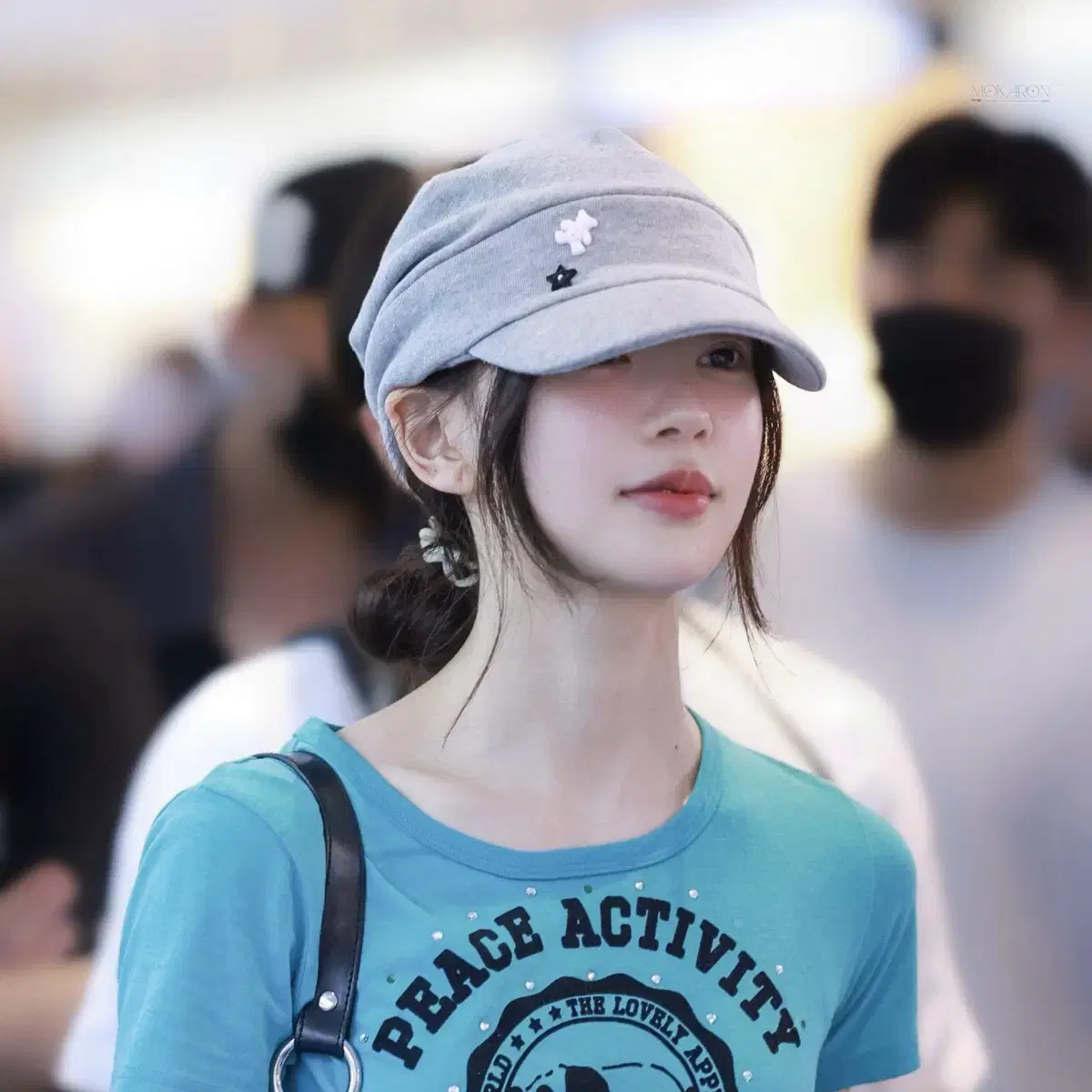 帽子 Shalom club cap New product] [Mocha wearing] Shalom Club hat shy hat #샬롬
