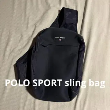 POLO SPORT 슬링 숄더백 네이비