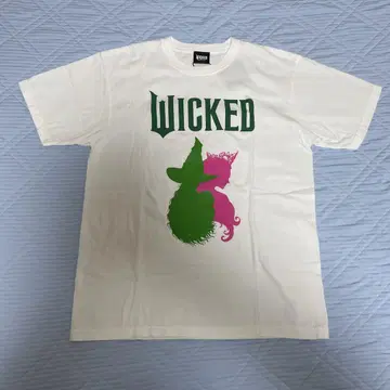 USJ WICKED 티셔츠 화이트 L 사이즈