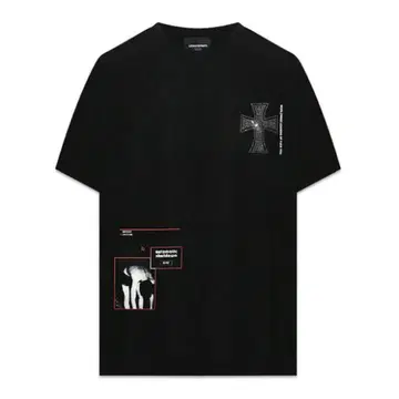 unknown London 티셔츠 블랙