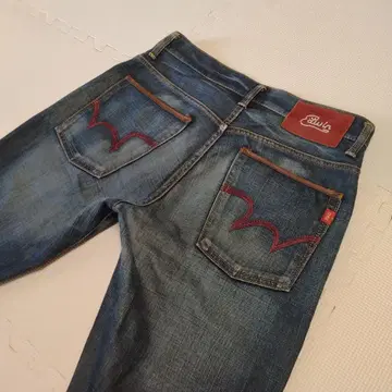 EDWIN BTJ502 블루 립 스트레치 데님 일본제 네이비 31