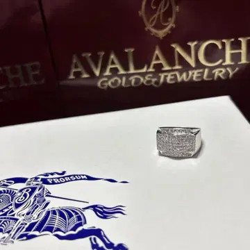 실버 925 반지 AVALANCHE