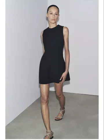 ZW COLLECTION 볼륨 숏 원피스 ZARA XS