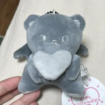 엔젤 베어와 데빌 베어 봉제 인형 마스코트