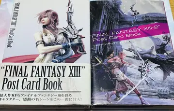FF13 FF13-2 엽서 북 2권 세트