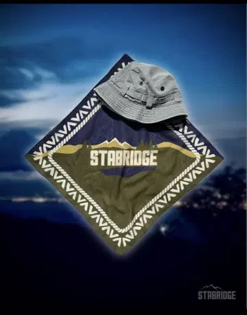 STABRIDGE 반다나 정글 모자 스틸 L-XL