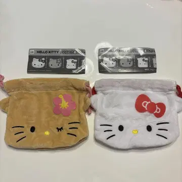 헬로키티 페이스 복조리 & 파우치 컬렉션 시프라 한정판 일광화상 키티