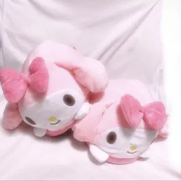 마이멜로디 페이스형 슬리퍼 룸슈즈