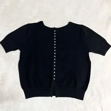 미사용 새상품! 벌스데이 바쉬 pearl compact tops 니트