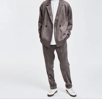ABAHOUSE GRAY 네오 스웨이드 셋업 모카