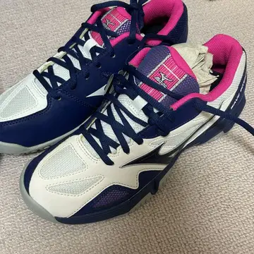 Mizuno 테니스화 네이비/화이트/핑크