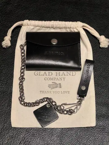 GLAD HAND의 가죽 지갑 THE U.S.A. 빈티지