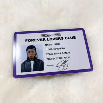 PSYCHIC FEVER JIMMY ID 카드