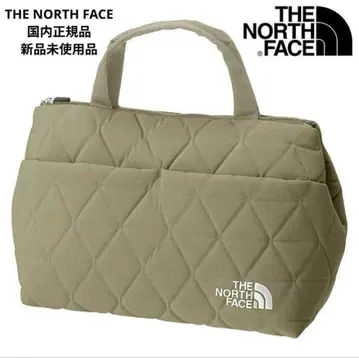 THE NORTH FACE 퀼팅 토트백 클래식 카키