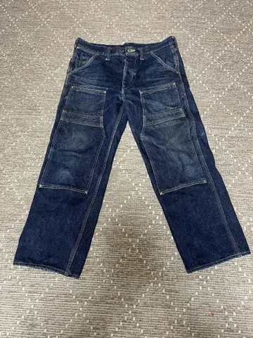 사무라이 진 SM410DBN 17OZ 더블니 워크 팬츠