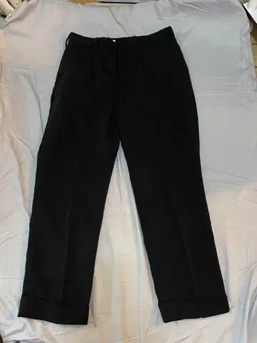 Riprap TWO TUCK SLACKS S 얇은 소재 썸머 블랙 일본제