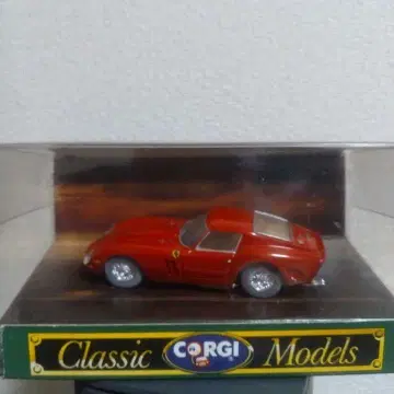 Corgi Ferrari 250 GTO D740 빨간색