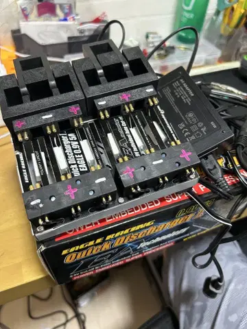 이글 모형 퀵 디스차저 미니 사륜구동 방전기