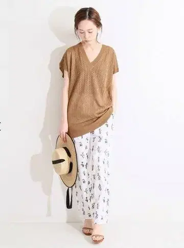 새상품급 IENA LA BOUCLE 썸머 니트