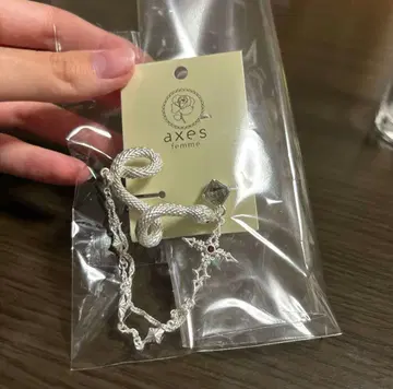 axes 스네이크 이어 커프 뱀 미사용 새상품 화이트 한쪽 귀