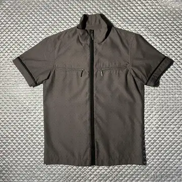 00s ARCHIVE 지퍼 업 하이 넥 탑 Y2K