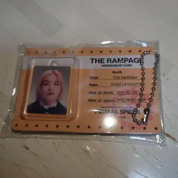 THE RAMPAGE 야마모토 쇼고 씨 프리스타 참 키링 새상품
