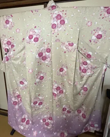 네리이로 야에자쿠라 후리소데 기장 163 L