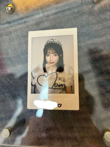 사쿠라바 하야카 파루탄 생일 기념 친필 사인 폴라로이드 포스터 포함