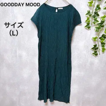 GOODDAY MOOD] Goodday 모드 (L) 슬리브리스 원피스