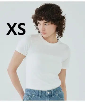 택 포함 새상품 PETIT BATEAU 크루넥 반팔 티셔츠 사이즈 XS