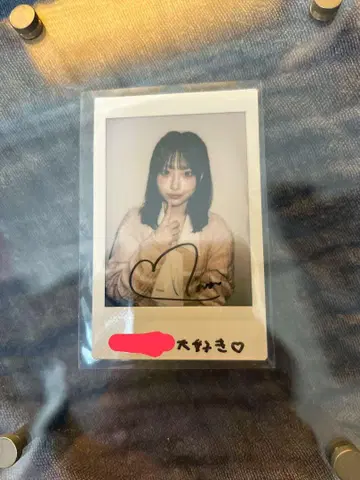 사쿠라바 하야카 특별 사인 폴라로이드 러브 트레