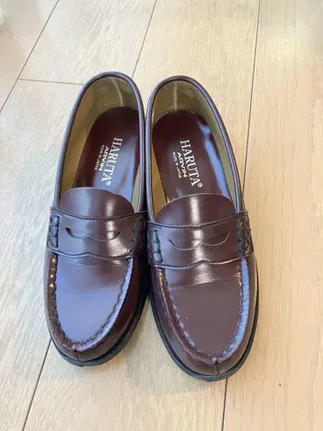 하루타 로퍼 24cm 인조 가죽