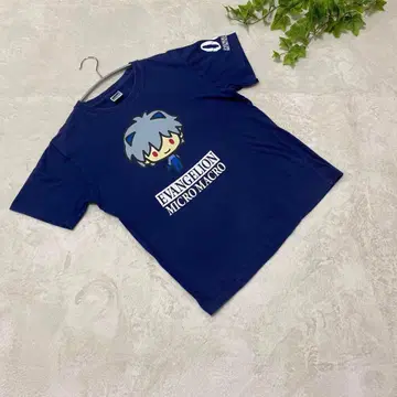 381 에반게리온 티셔츠 [M] 나기사 카오루 프린트