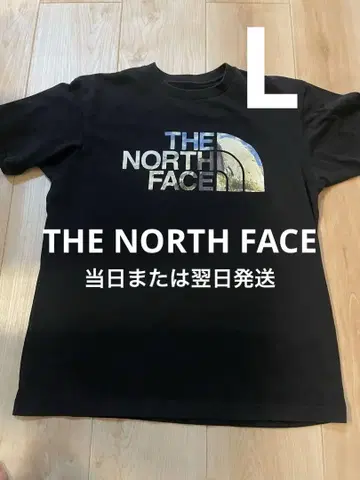 당일 또는 익일 배송] 노스페이스 블랙 티셔츠 L