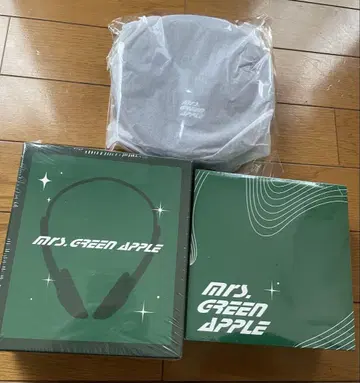 미세스 그린 애플 CD 플레이어 세트 헤드폰 MGA