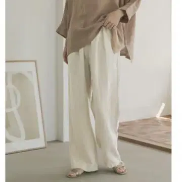 어반 리서치 도어스 린넨 이지 팬츠 내추럴 S 사이즈