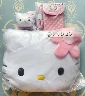 산리오 헬로키티 당첨 복권 쿠션 마스코트 미니 숄더
