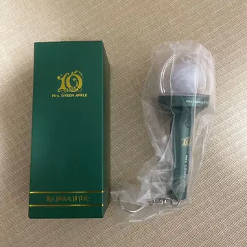 미세스 그린 애플 10주년 미니어처 응원봉 키링