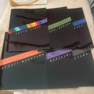 SUPEREIGHT  초회 한정판 북렛 낱개 판매 가능 6권 세트