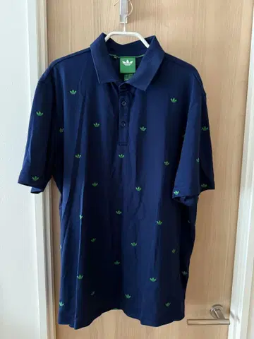 아디다스 오리지널스 네이비 폴로 셔츠 2XL
