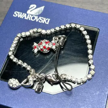 스와로브스키 스와로브스키 스트랩 팔찌 캔디 음표