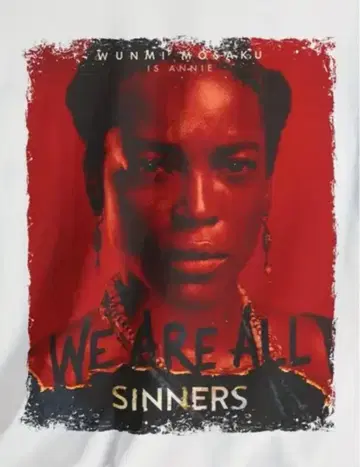 죄인들 SINNERS 영화 티셔츠 Wunmi Mosaku