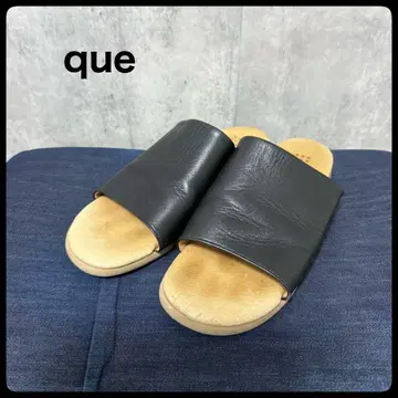 que shoes 큐 슈즈 오픈토 샌들