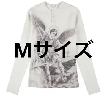 VALLAD V.HENRY NECK L/S 화이트 iO 착용 써멀