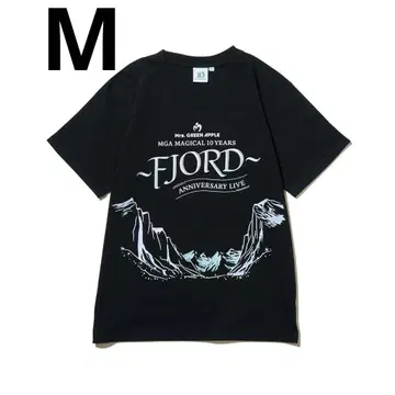 Mrs. GREEN APPLE 티셔츠 M 블랙 FJORD 피요르드 미세스