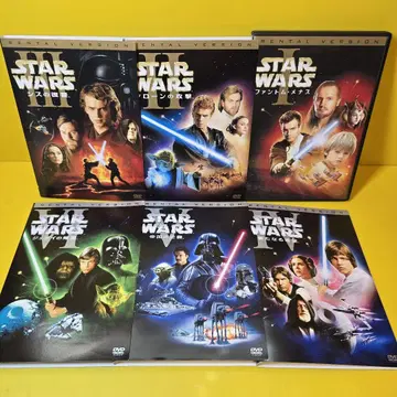 새 상품 케이스 교환 완료 스타 워즈 STAR WARS DVD 6장 세트