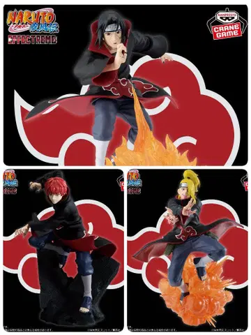 NARUTO Effectream 이타치 데이다라 전갈 프라이스 피규어